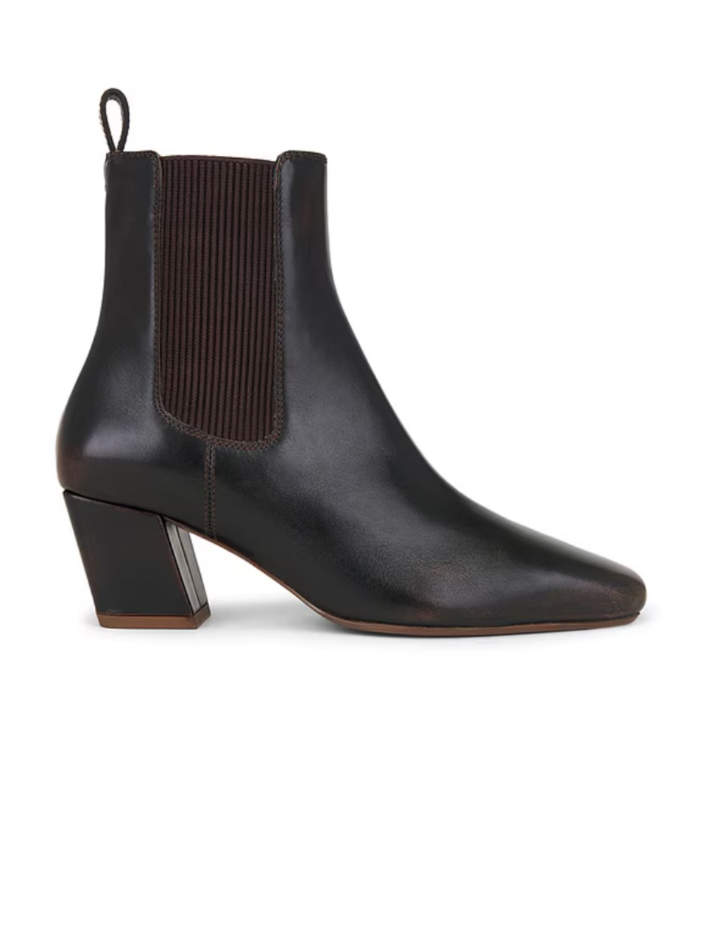 Seychelles Brown Leather Chelsea Booties -SZ 7.5